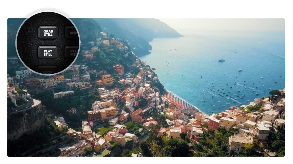image with still store key in a circle, Blackmagic Design DaVinci Resolve Micro Color Panel